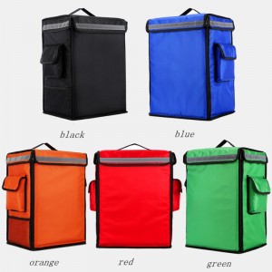 New 43L Backpack Portable Insulation Bag Waterproof Oxford Cloth Pizza Food Delivery Incubator
