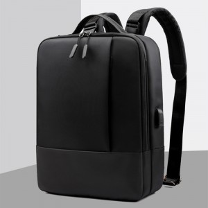 OEM/ODM Factory Gaming Laptop Bag - Slim laptop backpack business work bag with USB charging port computer backpack fits 13.3 inch laptop – Sansan