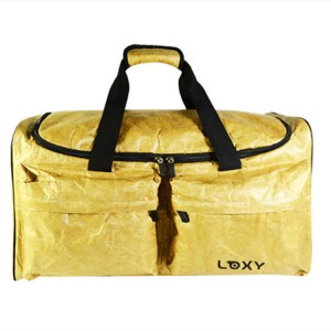 Eco-friendly and healthy DuPont paper customized home life travel bag Simple and fashionable gym bag customization