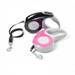 The new dog walking artifact, stretchable and retractable pet leash, comfortable and durable grip, the dog leash automatically retracts when running