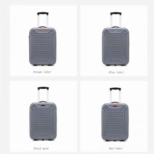 Newly designed PC trolley case, foldable storage storage travel luggage