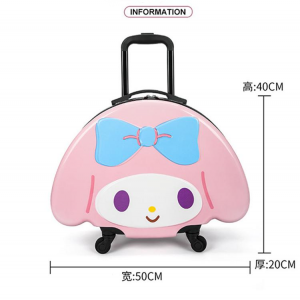 Novel and fashionable universal wheel student suitcase children trolley case hard shell suitcase