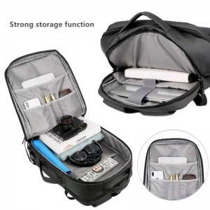 New business computer bag USB large-capacity backpack anti-splashing portable backpack fashion and leisure customization