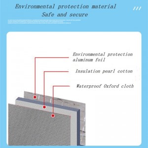 64L Takeaway Insulation Backpack Insulation Fresh-keeping Takeaway Box Waterproof Food Delivery Car Lunch Box Layered External Insulation Cooler Box