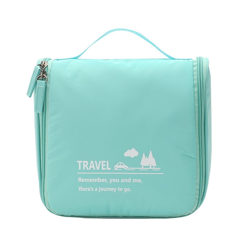Super Lowest Price Genuine Leather Shoulder Bags - Outdoor travel cosmetic bag Japanese waterproof hanging hook storage bag folding portable toiletry bag – Sansan