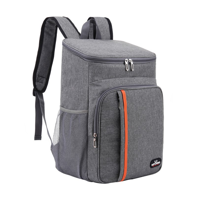 Factory wholesale Mens Leather Toiletry Bag - Shoulder insulation bag multifunctional outdoor picnic insulation preservation backpack leakproof double shoulder ice bag wholesale hot sale – S...