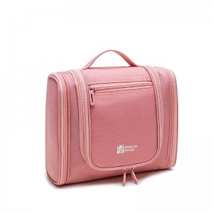Factory best selling Custom Portable Travel Female Hanging Storage Cosmetic Bag