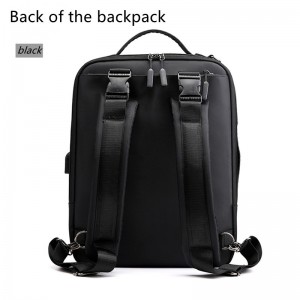 Slim laptop backpack business work bag with USB charging port computer backpack fits 13.3 inch laptop