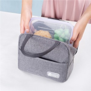 Portable lunch bag, thick waterproof aluminum foil, leak-proof ice bag, fashionable food insulation bag for work, cold storage bag