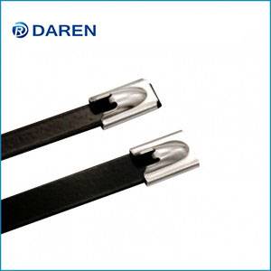 Stainless steel cable Ties-Ball-Lock Polyester ...