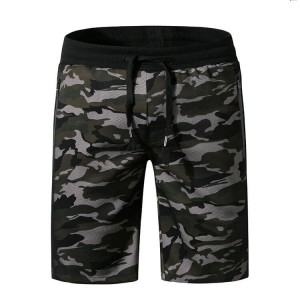 Shorts de plage pour hommes personnalisés à séchage rapide, shorts de planche camouflage extensibles à 4 voies, vêtements de plage pour hommes