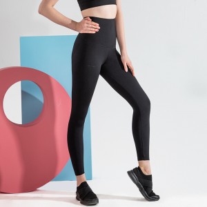 2020 neue Art und Weise Großhandel Doppelseiten benutzerdefinierte Logo enge aktive Abnutzung hohe Taille Hintern Aufzug Frauen sexy Yogahosen