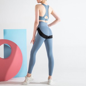2020 новая мода оптовая продажа двойной стороны пользовательский логотип плотная активная одежда с высокой талией подтяжка ягодиц женские сексуальные штаны для йоги