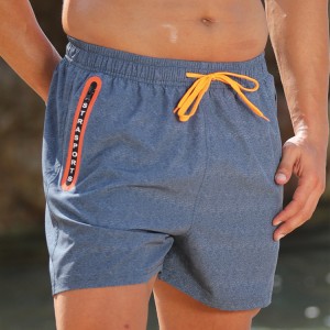 Stamgon Men's Sportwear Quick Dry Board Shorts na may mga zipper na bulsa