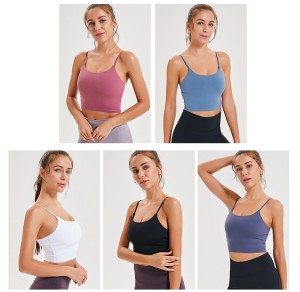 Bluza sportive të mbushura për femra për stërvitje për stërvitje për vrapim Këmisha Yoga Tank Top