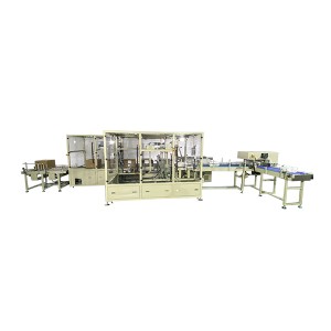 KZF-04W Vertical Trinity Machine for Unpacking, Packing and sealing