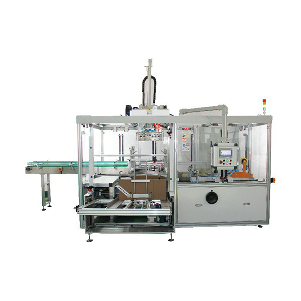 KZF-01L Vertical Trinity Machine For Unpacking, Packing And Sealing