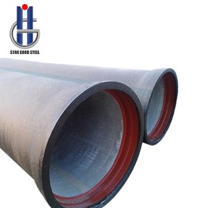 Ductile cast iron pipes