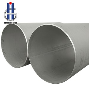 Large diameter stainless steel seamless tube
