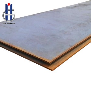 High strength low alloy steel plate