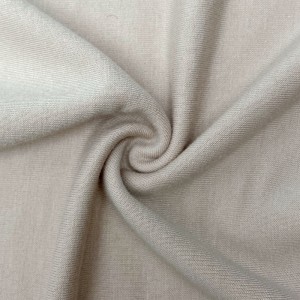 Fabriksleverans återvunnen polyester rayon stickad liten ögla spandex fransk frottétyg för huvtröjor