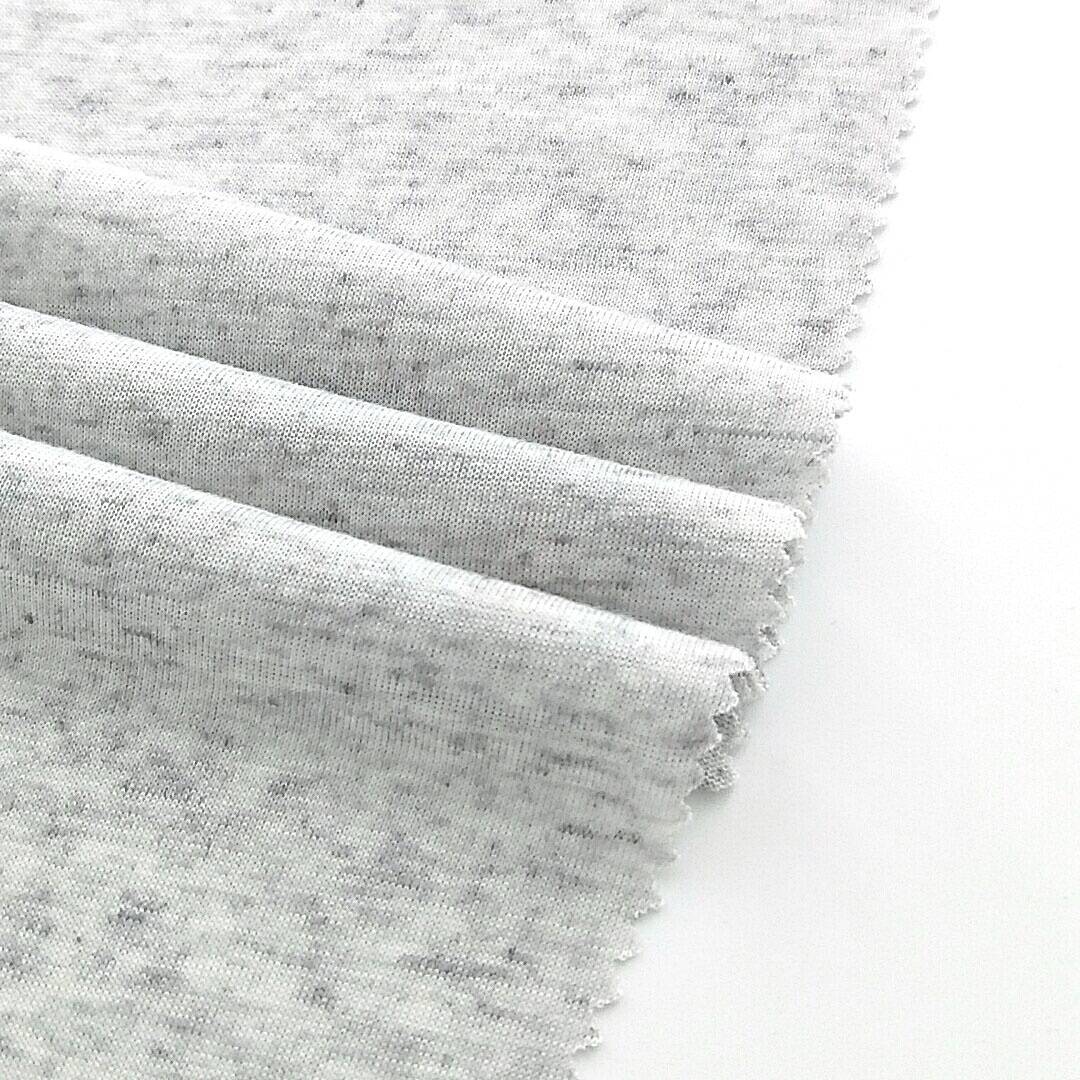 100% polyester 130gsm garnfärgat singeljerseytyg