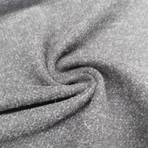 Kina Nylon Rayon Polyester Spandex Ull Roma Borstad Stickad Tyg För Kostym & Byxor
