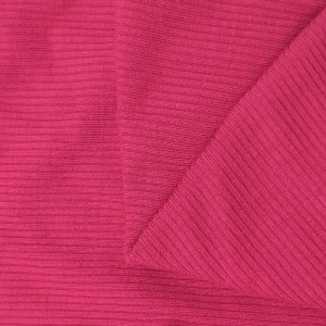 वसंत/शरद ऋतु में गर्म बिकने वाला रेयॉन स्पैन रिब कपड़ा