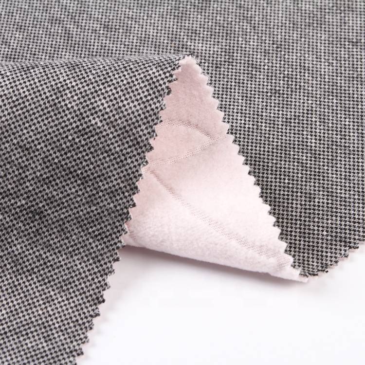 Bästa pris andas mesh-bonded polyester jacquard polarfleecetyg för kläder