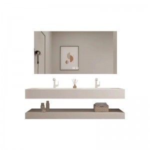 I-Modern Luxury Slate Stone Smart Bathroom Vanity