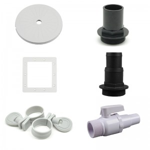 STARMATRIX Skimmer Cover/ Ventil Adapter/ Skimmer Face Plate/ Filter Adapter/ Plastklemme/ 1-vejs ventil