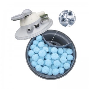 Bolas de filtro para piscina Starmatrix azul agua...