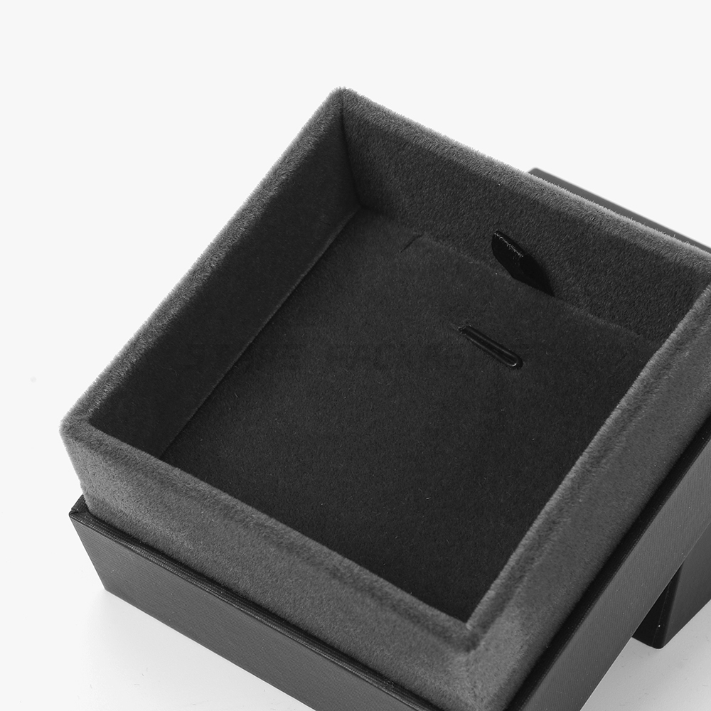 Rigid Cardboard Small Square Necklace Packaging Shoulder Box
