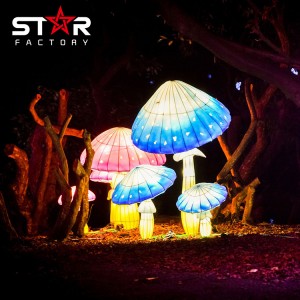 Seres lux Show Decorative Flos Lanterns Outdoor Fungorum Lucerna