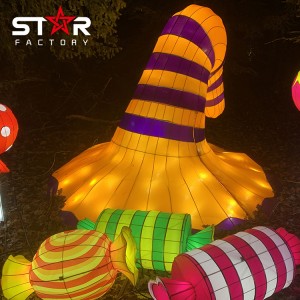 Venkovní led festivalové kouzelné klobouky čínské lucerny s certifikátem CE