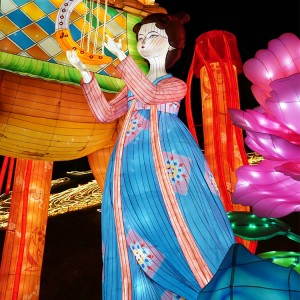 Buitelug Zigong Chinese Festival Tradisionele Lantern