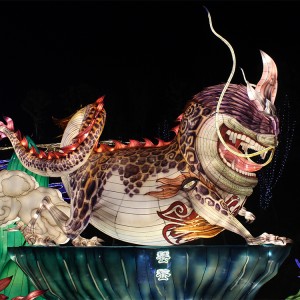 Magische Zigong-Laternenshow Chinesisches Laternenfest