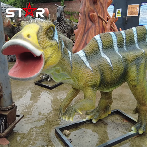Realistic Animatronic Dinosaur For Jurassic Theme Park