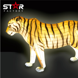Lanterne de tigre étanche personnalisée, spectacle du Nouvel An chinois