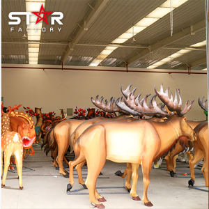 Christmas Festival Elk Deer Lantern Para sa Festival Lantern Show