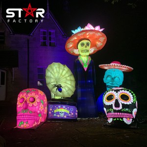 Lampka festiwalowa LED na świeżym powietrzu Latarnia festiwalowa na Halloween