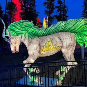 Мавзӯи Lantern Абрешим Animal Lantern Фестивали Ороиши