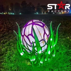 Exposição de Lanternas do Festival Chinês Tradicional Popular ao Ar Livre