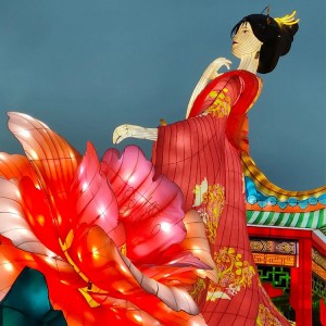 Lễ hội đèn lồng truyền thống Trung Quốc Zigong ngoài trời