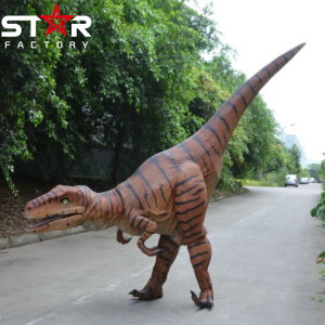 Dinosourusse Stage Show Professionele lewensgrootte realistiese dinosouruskostuum