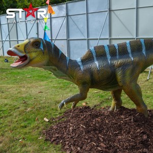 Realistlik animatrooniline dinosaurus Jurassic teemapargi jaoks