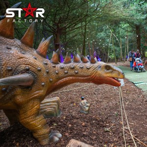 Dinosauri dino parka jure u prirodnoj veličini T-rex robotski dinosaurus