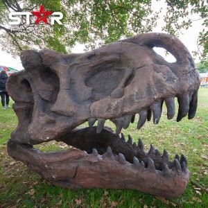 Prilagođena Animatronic realistična visoka simulacija Najprodavaniji umjetni kostur dinosaura