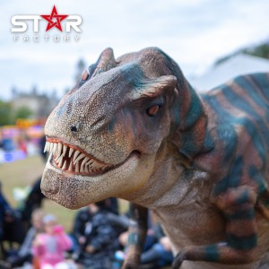 هلڪو وزن Animatronic Raptor Dinosaur Costume