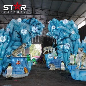 Тышкы Zigong Кытай фестивалы Christmas Lantern